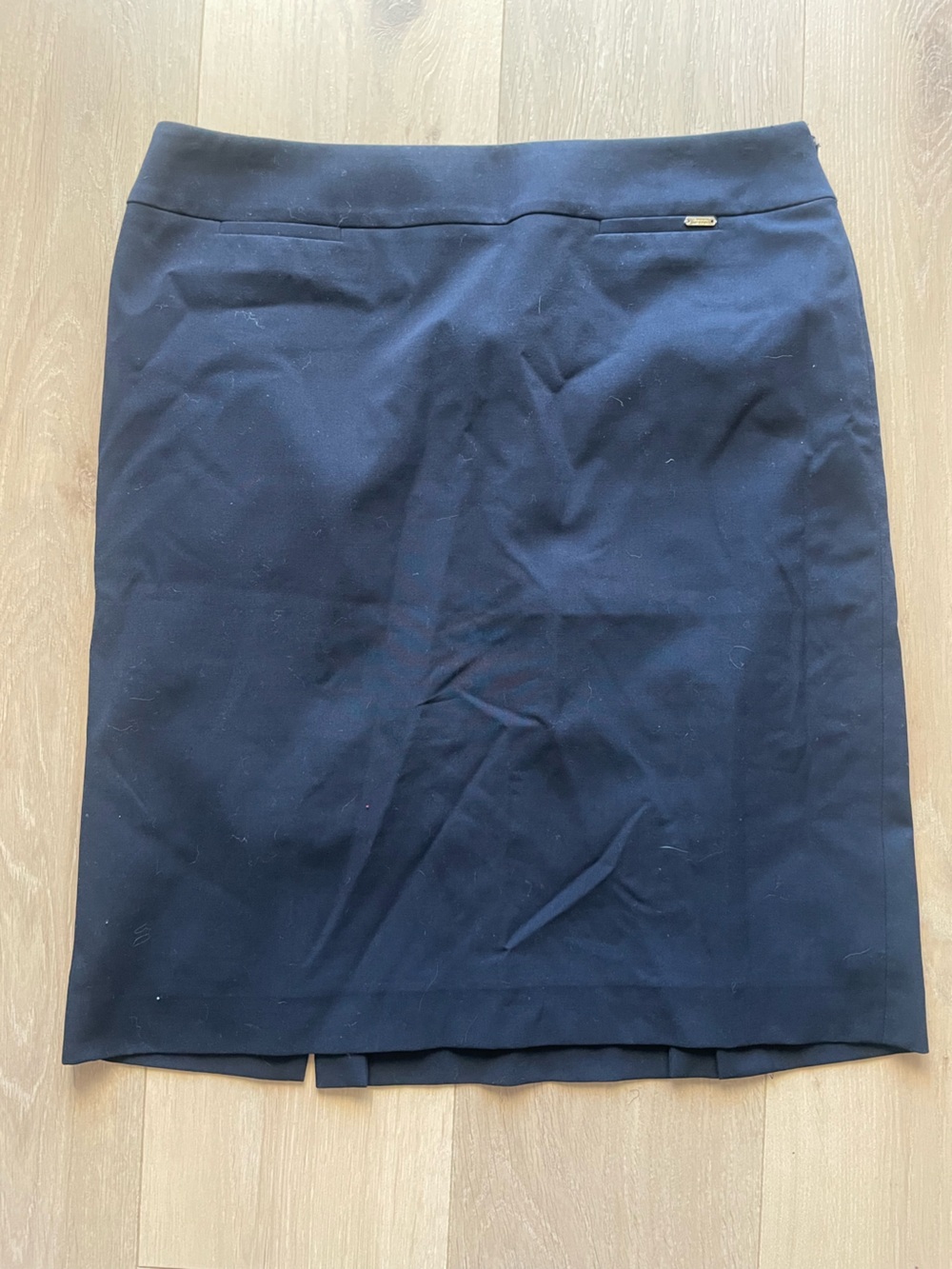 Black Tahari Pencil Skirt